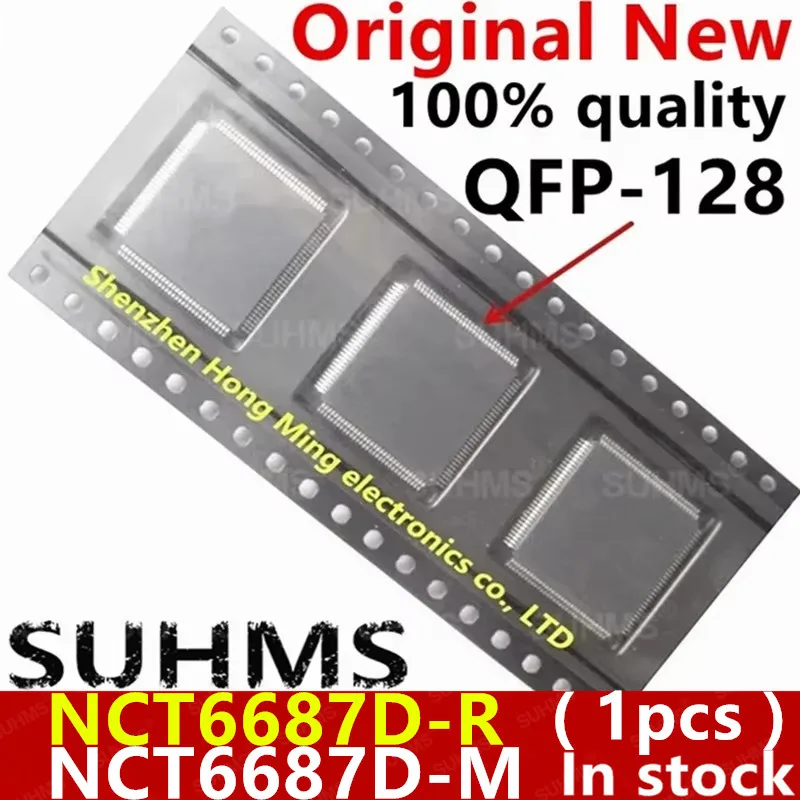 (1 pieza) 100% nuevo NCT6687D-R NCT6687D-M NCT6687D R NCT6687D M QFP-128 Chipset