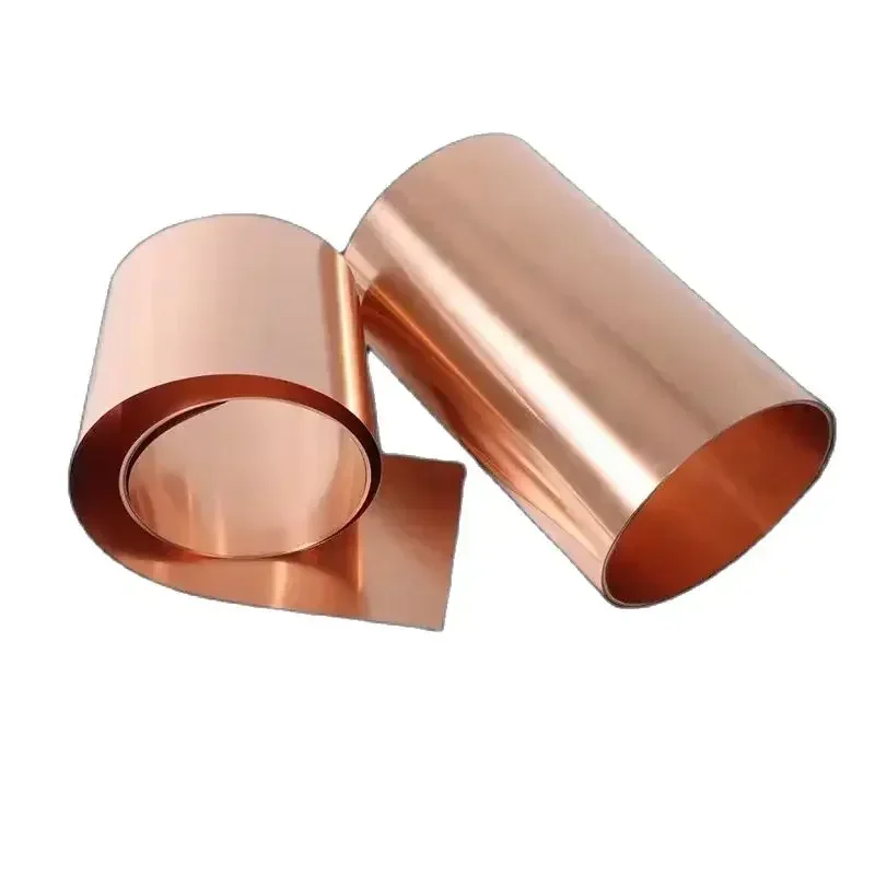 

High purity Electrolytic copper foil Cu99.99% Special forl scientific research Various sizes can be customized e