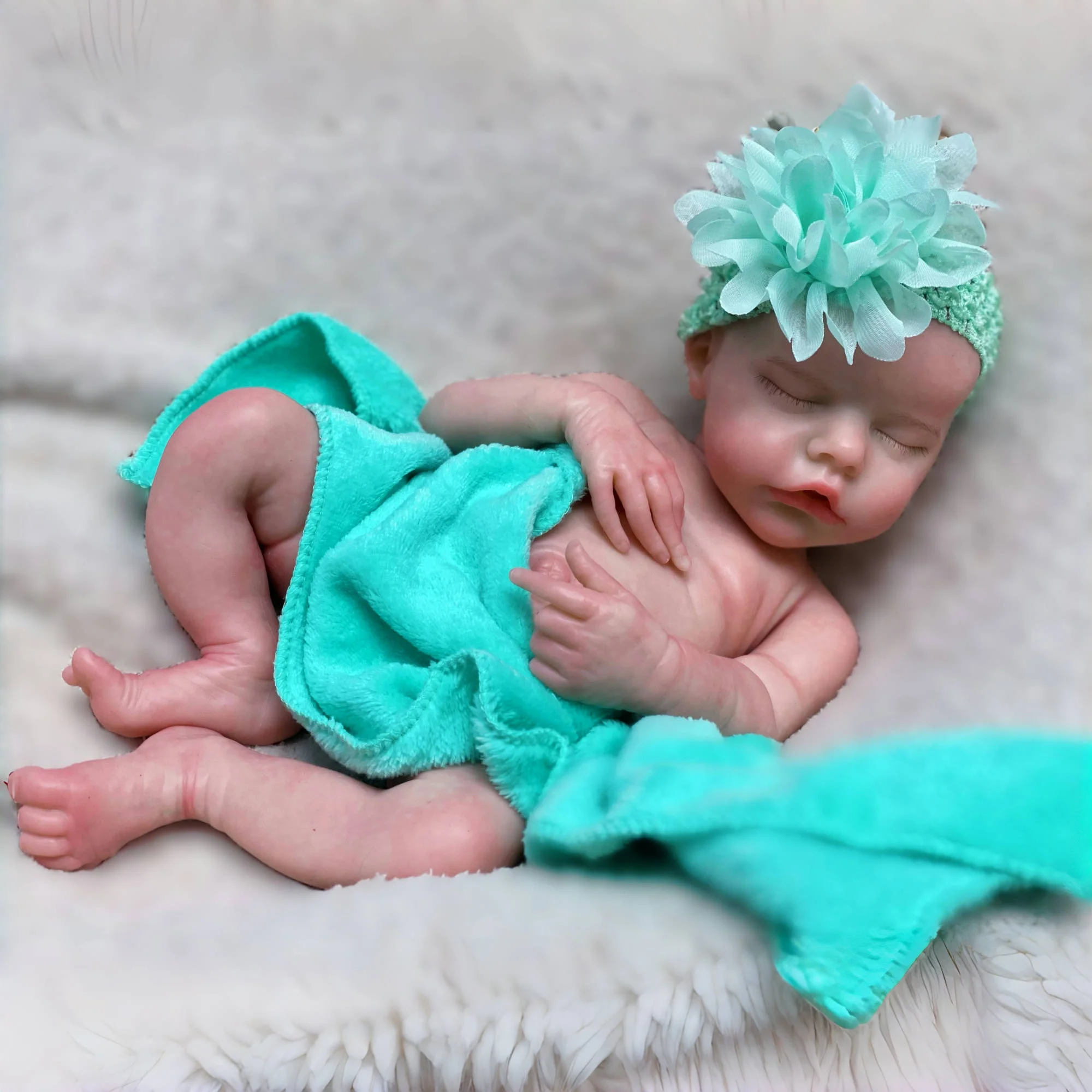 45ซม.ฝาแฝด B Full Body Solid ซิลิโคน Reborn ตุ๊กตาทาสีเหมือนจริง Bebe Reborn ตุ๊กตา Handmade Reborn Silicona Cuerpo Completo