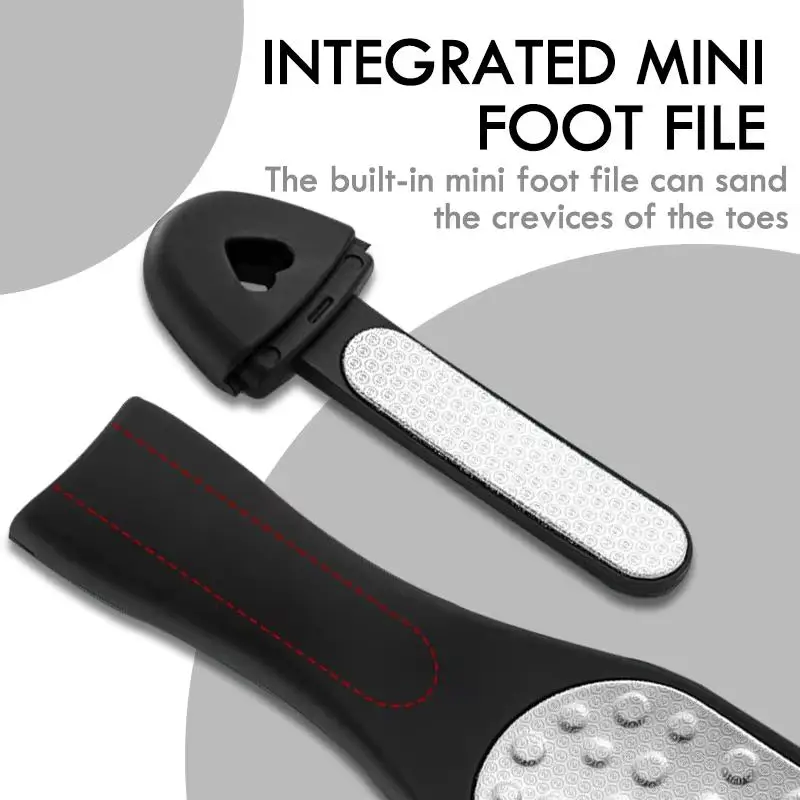 1Pcs Foot File Pedicure Tool Coarse Fine Grinding Surfaces Remove Dead Skin Calluses For Home Foot Care
