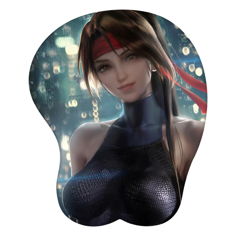 

Jessie Rasberry 3D Mouse Pad Anime Mousepad Wrist Rest Silicone Sexy Creative Gaming Mat Gift