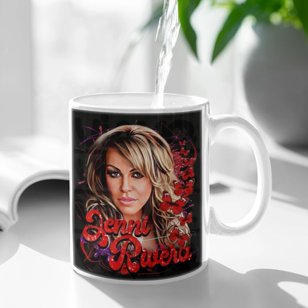 Classic Latin Singer J-Jenni Rivera Free Shipping 11OZ Coffee Mug Beer Mugs Tea Milk Cup For coffee Lovers Surprised Gift