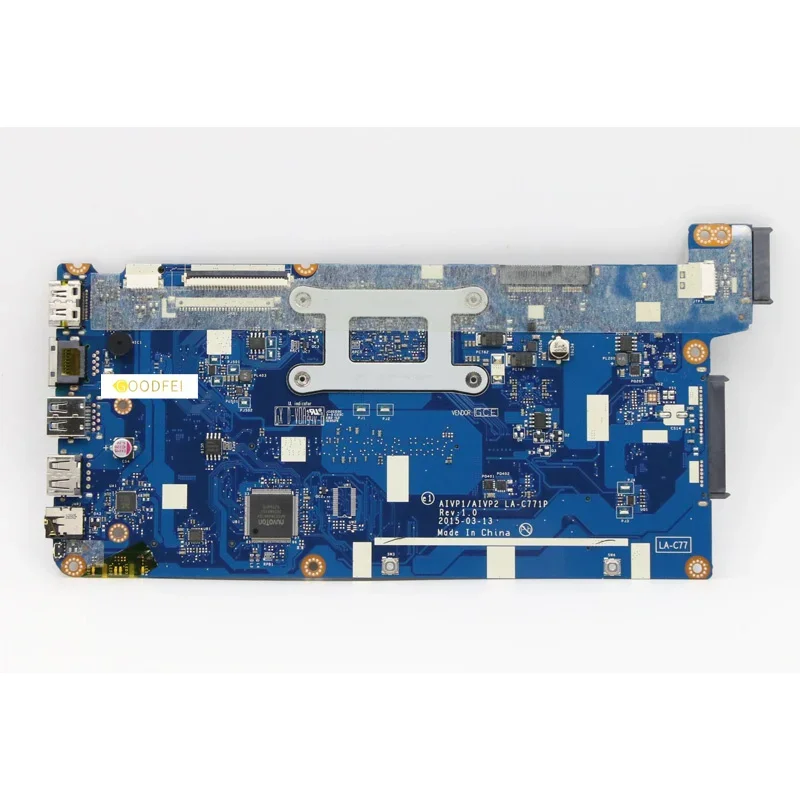 For Lenovo Ideapad 100-15IBY LA-C771P N2840 Laptop Motherboard Notebook Mainboard Accessories 100% test OK 5B20J30808