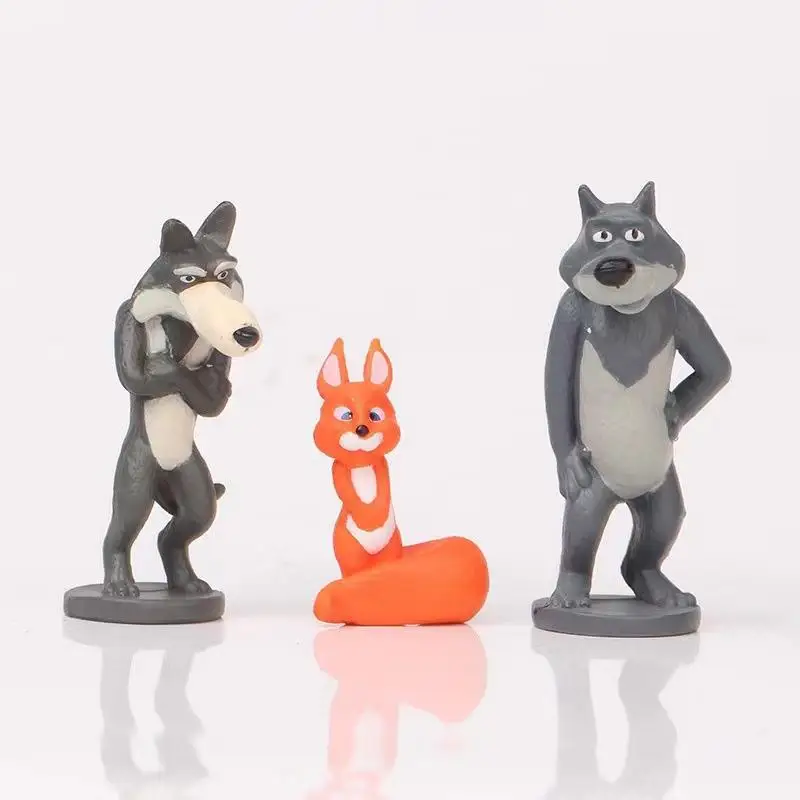 10 sztuk Figurki Akcji Masza i Niedźwiedź Model Anime Zabawki z Kreskówek Figurka Anime na Prezent dla Przyjaciół Prezent na Boże Narodzenie