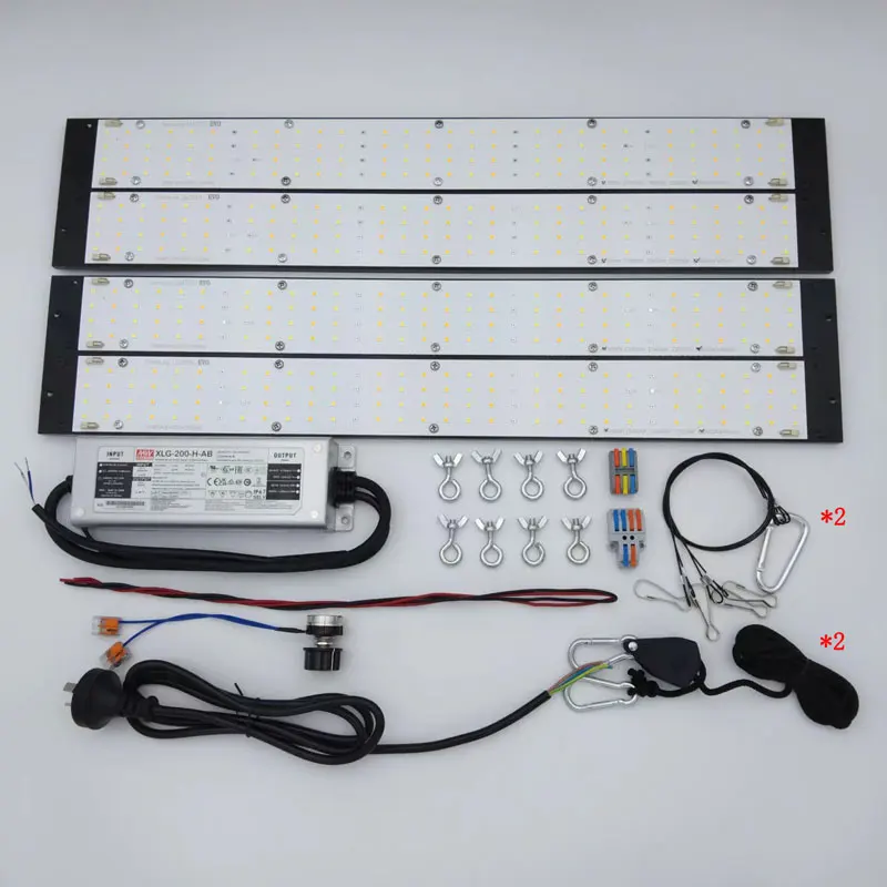 LM30H EVO Led Quantum Bar Samsung Light 200/240W Complete Kit With MW Driver 3000-5000K 660nm UV IR Grow Lamp Planting Indoor