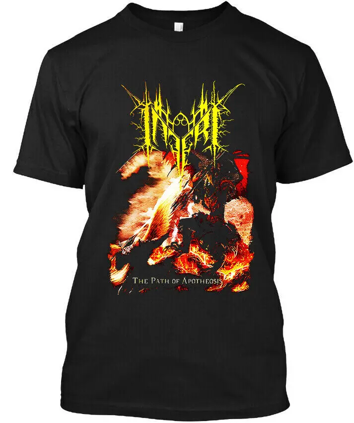 Inferi The Path of Apotheosis American Heavy Music T-Shirt   Tees Y2K tops Unisex Summer Short Sleeve