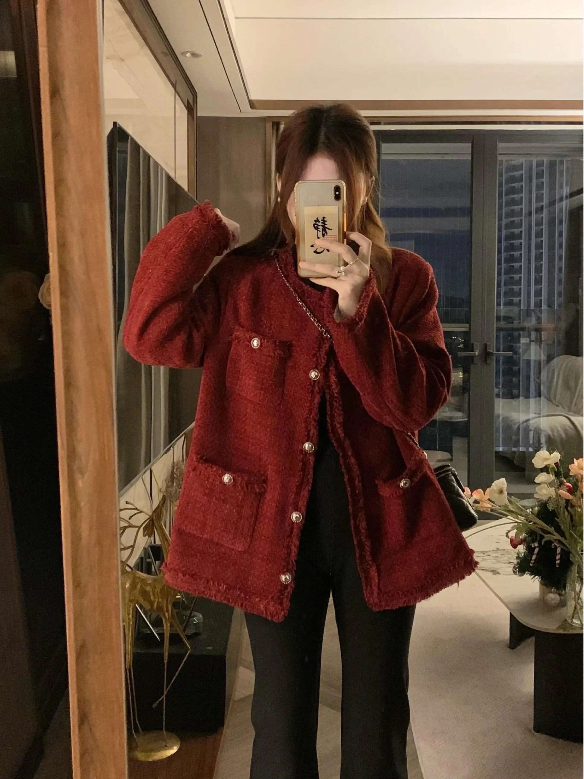 

Твидовый жакет женский элегантный летний для сафари и треккинга в китайском стиле, с деконструктивным принтом, повседневный, для отпуска, со съемными вставками