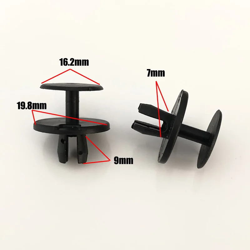 20Pcs Bonnet Insulation Clips Rivet Carpet Upholstery Boot Lining Fixing Clip For BMW E90 E92 E30 E46 E39 F30 F10 Z3 G30 E60 E38 view 6