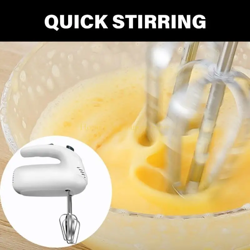 D0AB 300W 핸드 믹서 5 스피드 핸드 믹서 전기 핸드 헬드 전기 믹서 쉬운 휘핑 반죽과 크림 베이킹 및 요리