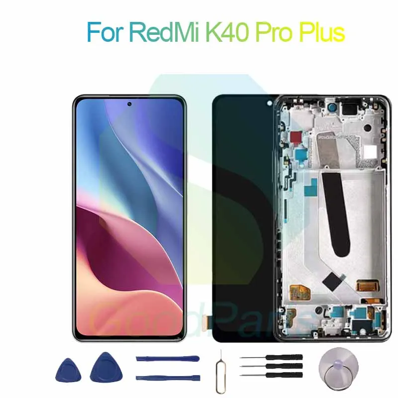 For RedMi K40 Pro Plus Screen Display Replacement 2400*1080 For RedMi K40 Pro + LCD Touch Digitizer