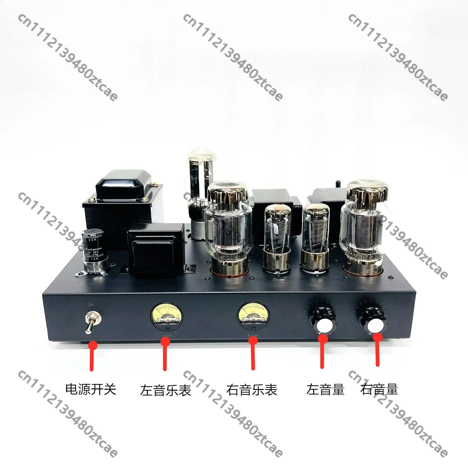 KT88 Audiophile Valve Power Amp DIY Kit Single End Class A Tube Rectifier Stereo Audio Equipment