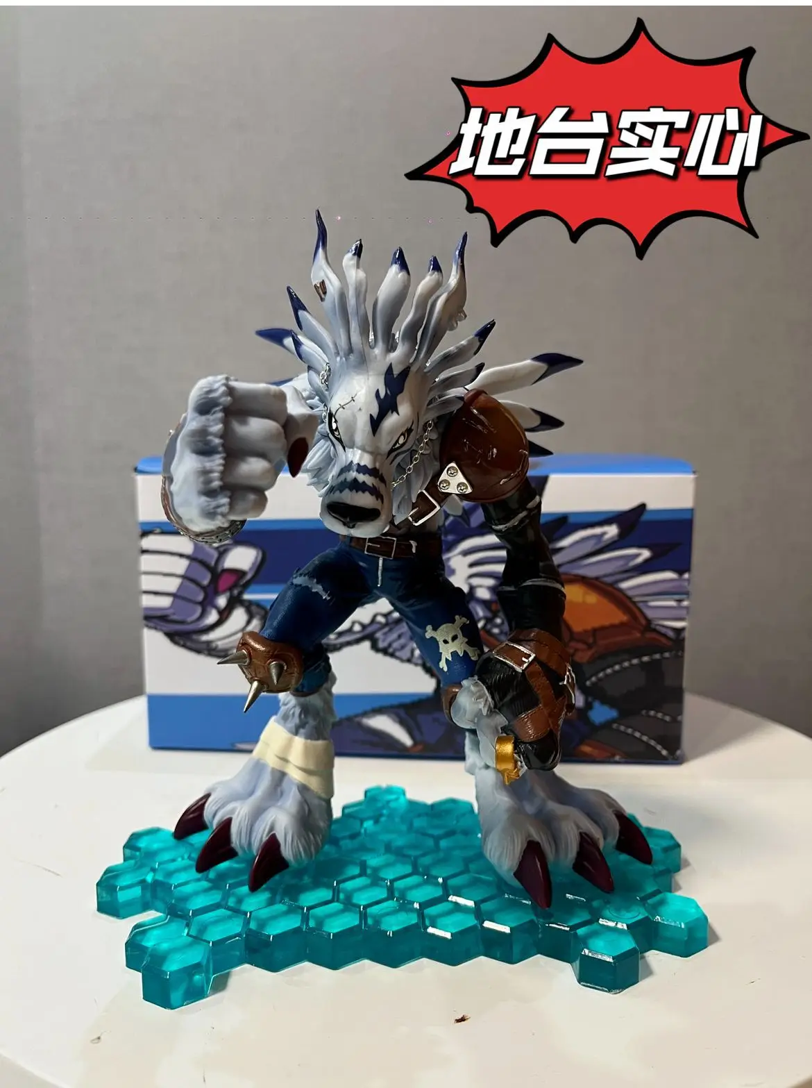 อะนิเมะเอกวาดอร์ตัวเลขสงคราม Greymon รูป Garurumon รูป PVC Action Figures Collection ของเล่นของขวัญ