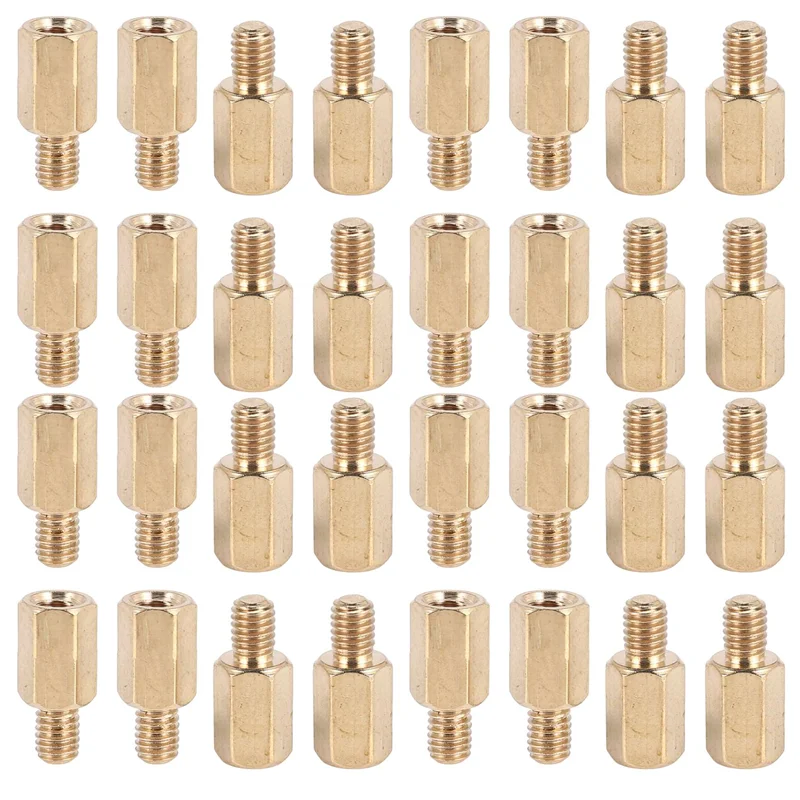 2025 الاتجاه 50 قطعة PC PCB اللوحة الأم النحاس المواجهة سداسية فاصل M3 7 + 4 مللي متر