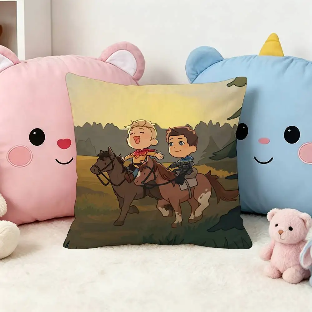 K-Kingdom Come D-Deliverance  Square Pillow Case Multi Sizes For Car Home Bedroom Decor Custom Valentine Gifts