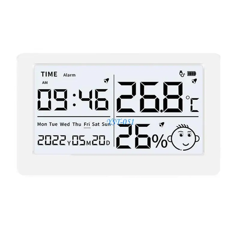 E15A WiFi Enabled Digital Thermometers Hygrometer For Home Baby Room Office Monitoring