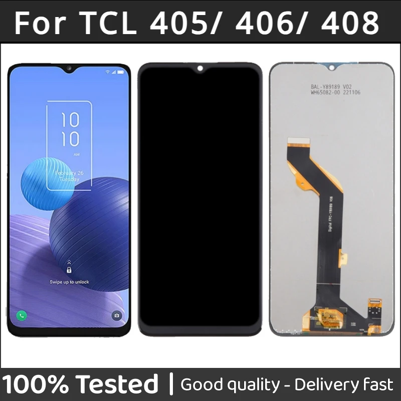 

ЖК-дисплей 6,6 дюйма IPS для TCL 405 406 408 T506D T507D1 T507A T507U T507U1 T507U2 T507J