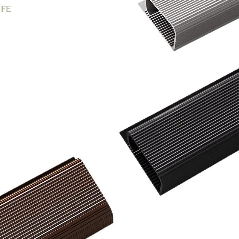 [F] Channel Desk Cable Organizer Cable Management Accessories White Cable Protecter No Drilling Under Desk Management Tray