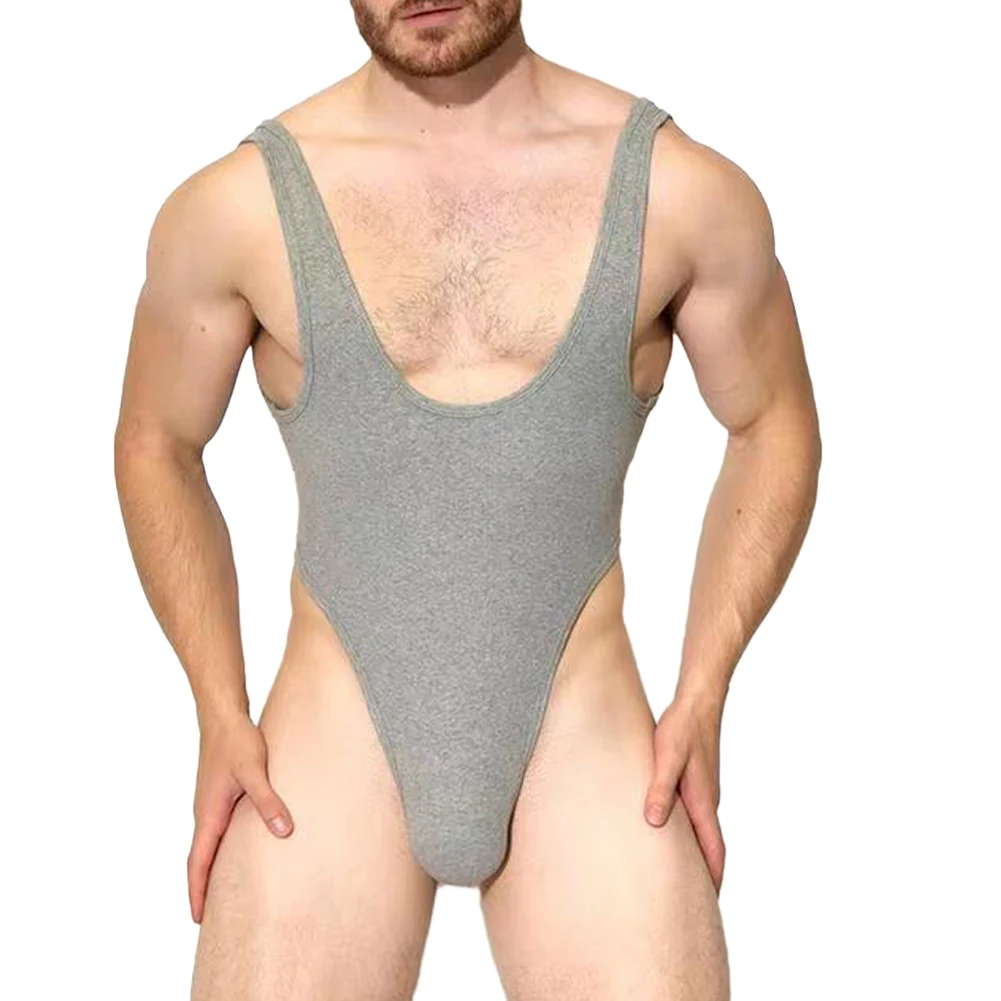 

Sleepwear Bodysuit Nightwear Jumpsuit Pajamas Romper Vacation Beach Club Office Daily Holiday Beige Black Grey Mens