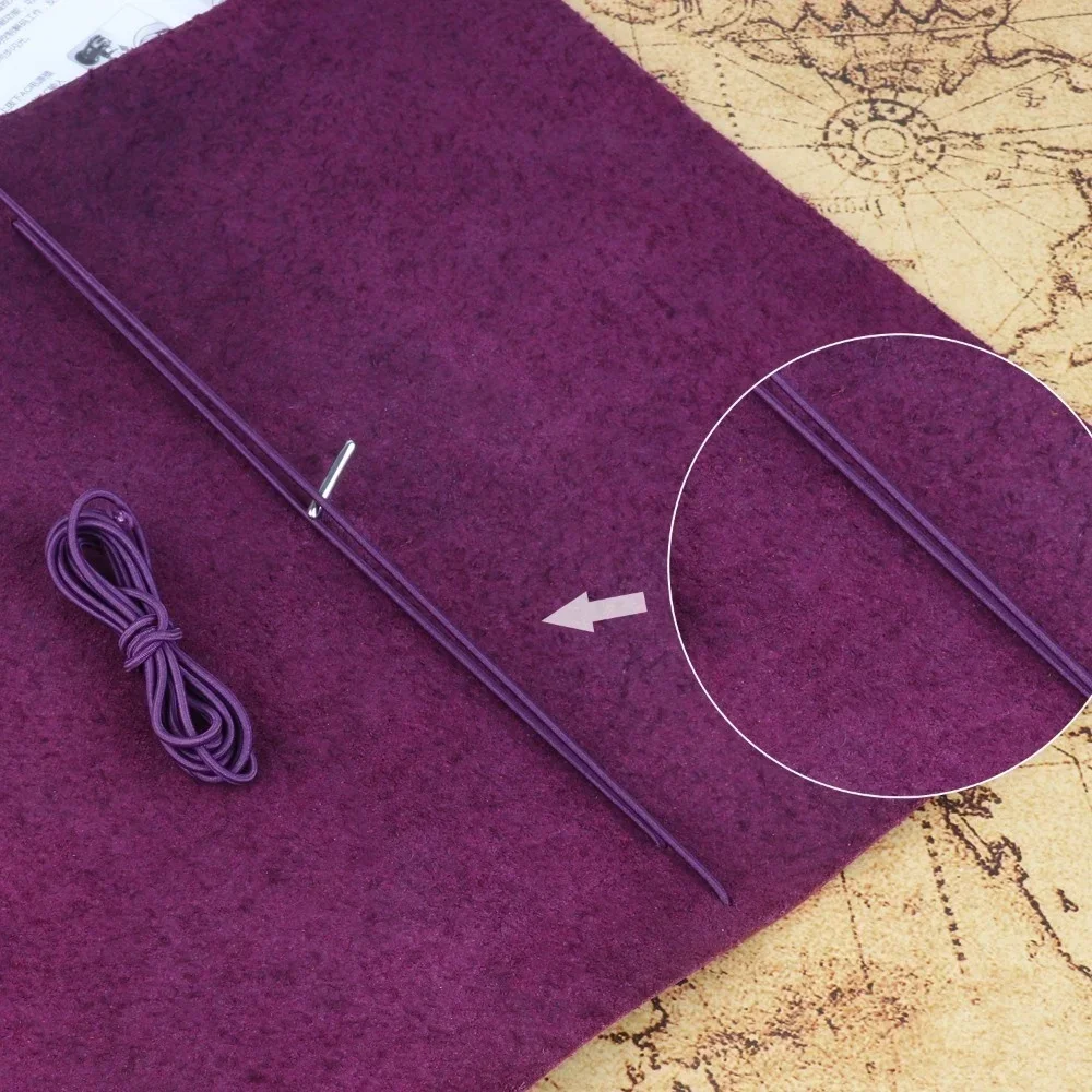 10PCS /Set Traveller's Notebook Elastic Bands - Journals Refill Connetion Band Straps Replacements for Standard TN Notebooks