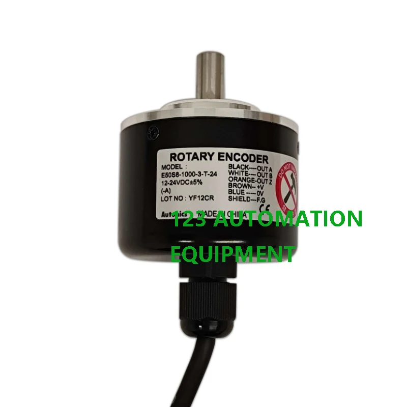 

Authentic New Autonics E50S8-1000 1024 1200 2000 2048 2500 3000 3600 5000 6000 8000-3-T-24 Incremental Rotary Encoder Switch