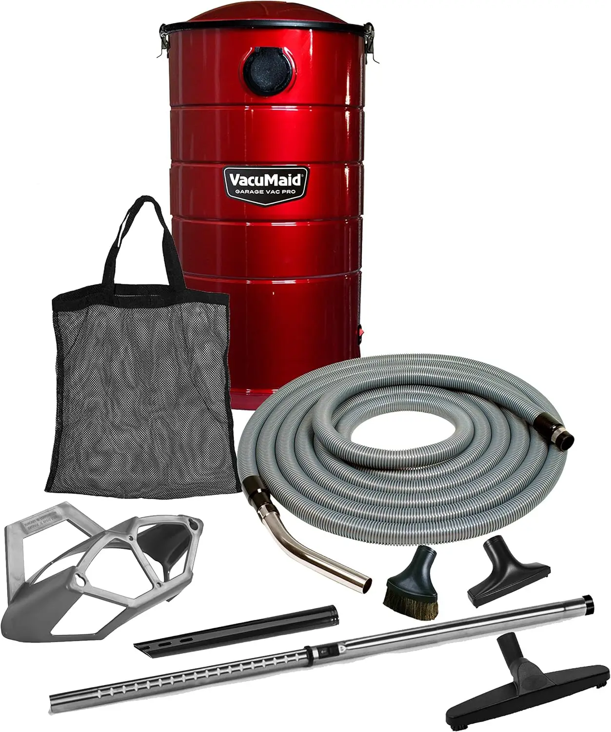 

VacuMaid GV50RPRO Professional Wall Mounted Garage and Car Wet-Dry Vacuum with 50 Ft. Hose and Tools 120 Volts