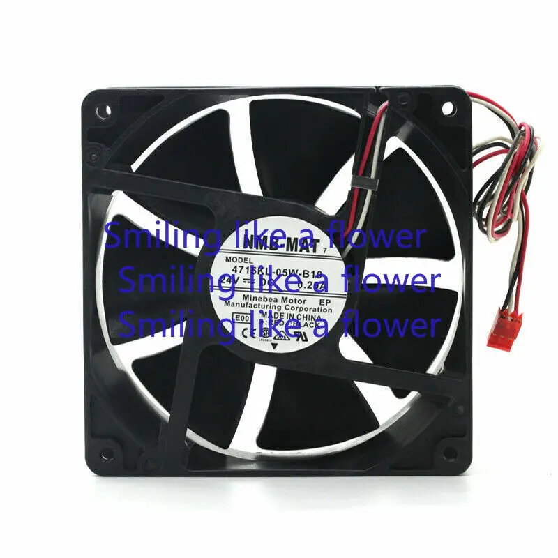 For Silent Cooling Fan 4715KL-05W-B19 24V 0.20A 120*120*38mm