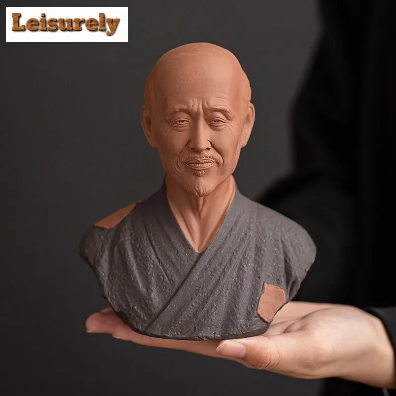 زن السيراميك ماستر Hongyi التمثال المفروشات المنزلية الجديدة النمط الصيني غرفة الدراسة غرفة الشاي الإبداعية سطح المكتب اكسسوارات الديكور #2