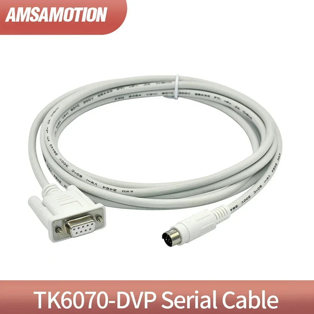 TK6070-DVP TK6070-XC Suitable For Weinview TK6070 TK6071IP HMI Touch Panel Connect Delta Xinje PLC Programming Cable