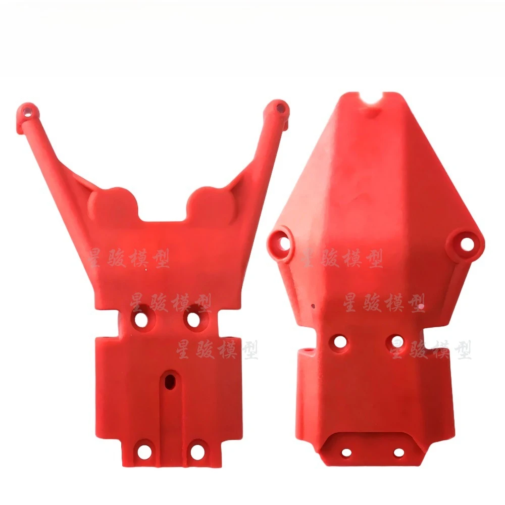 RC Nylon Front Rear Guard Shell Gearbox Housing 1/10 Custom Size For Huanqi 727 Remo Short Course Traxxas Slash Spare Accessory