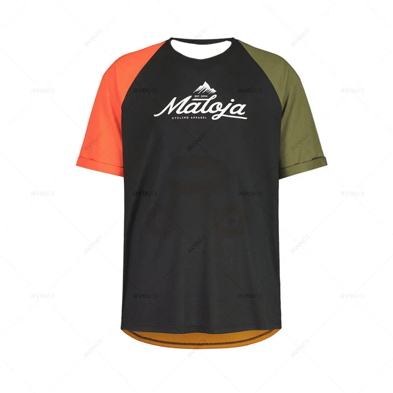 

25 Maloja-Motocross Джерси для мужчин и мальчиков MTB рубашка сухая быстро футболка Джерси для скоростного спуска Эндуро Велоспорт Горный мотоцикл Санта DH