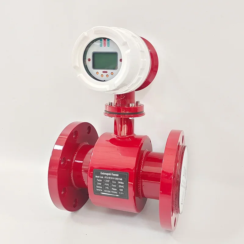 F46 DN150 Electromagnetic Flow Meter Medidor Electromagnetico With 4-20 MA