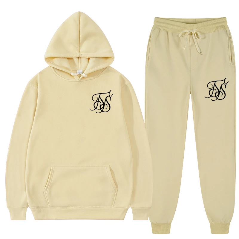 2026 New Autumn/Winter Hoodie Set for Men Fashionable High Quality Personalized Printed Casual Comfortable and Warm Set view 4