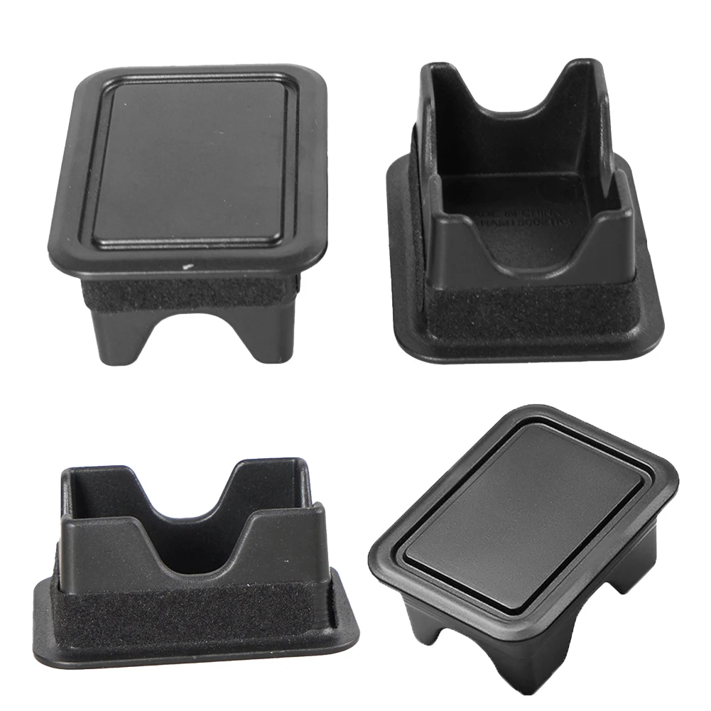 2Pcs Stake Pocket Covers Rear Tail Hole Plugs Caps Rear Truck Pickup Bed Rail Pile Plugs Caps for Ram 1500 2019-2024 Accessories