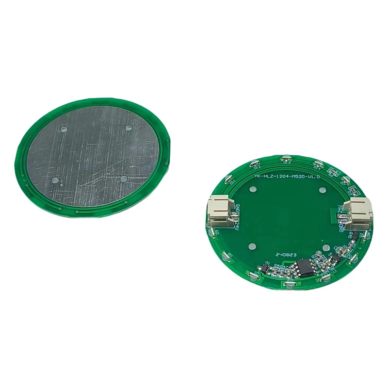 Interruptor táctil con Sensor de mesa de río, módulo emisor de luz LED, placa de módulo de controlador de anillo con Sensor de mesa táctil de río inteligente DIY