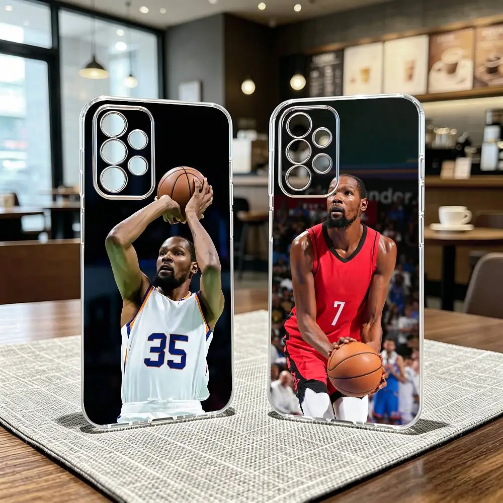 Basketball Kevin Durant-t 35 Phone Case For Samsung S25,S24,S21,S22,S23,S30,Ultra,S20,Plus,Fe Transparent Cover