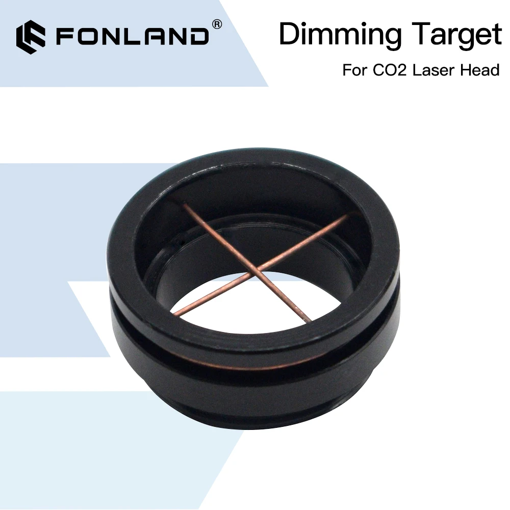 Fonland Laser Path Calibrating Device Light Regulator Alignment Kit Dimming Target For Laser Head/CO2 Laser Cutting Machine