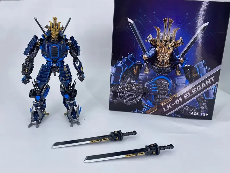 In Stock Transformation ของเล่น LK01 Impotent Series Blue Drift Warrior รุ่นโลหะผสม Action Character Original Box Collection Gift