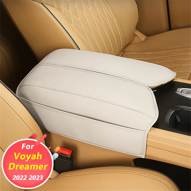 

For Voyah Dreamer 2022 2023 Car interior decoration accessories armrest box protective cover DIY modified gasket storage bag