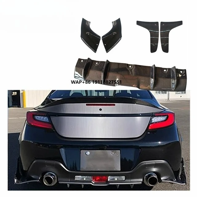 

For GR86 ZN8 BRZ ZD8 HKS DIffuser Body Kit GR86 ZN8 BRZ ZD8 Carbon Fiber HKS TYPE S Rear Bumper Diffuser