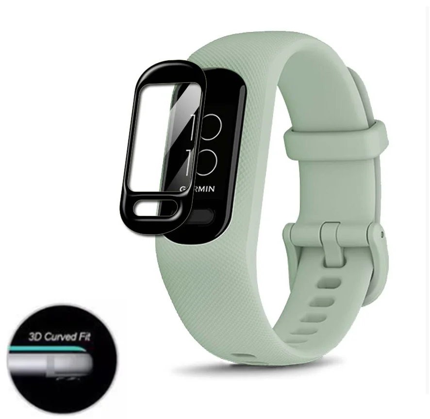 For Garmin Smart5 Watch Screen Protectors Film 3D PMMA Soft Full Coverage Films Not tempered film