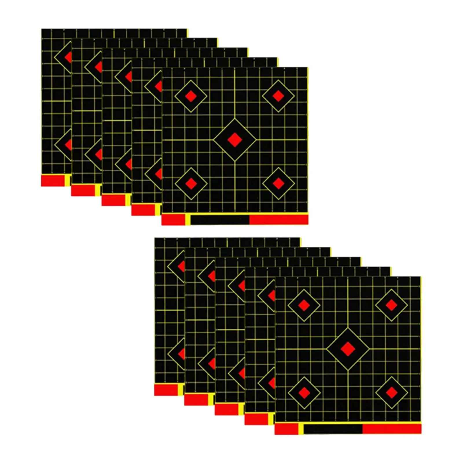 10 szt. Tarcze do strzelania z rozpryskami i naklejką na celowniku trening na świeżym powietrzu