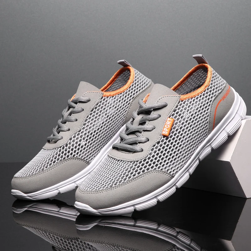 YUYIN Men Shoes Autumn Soft Loafers Lazy Shoes Lightweight Cheap Mesh Casual Shoes Men Sneaker Tenis Masculino Zapatillas Hombre