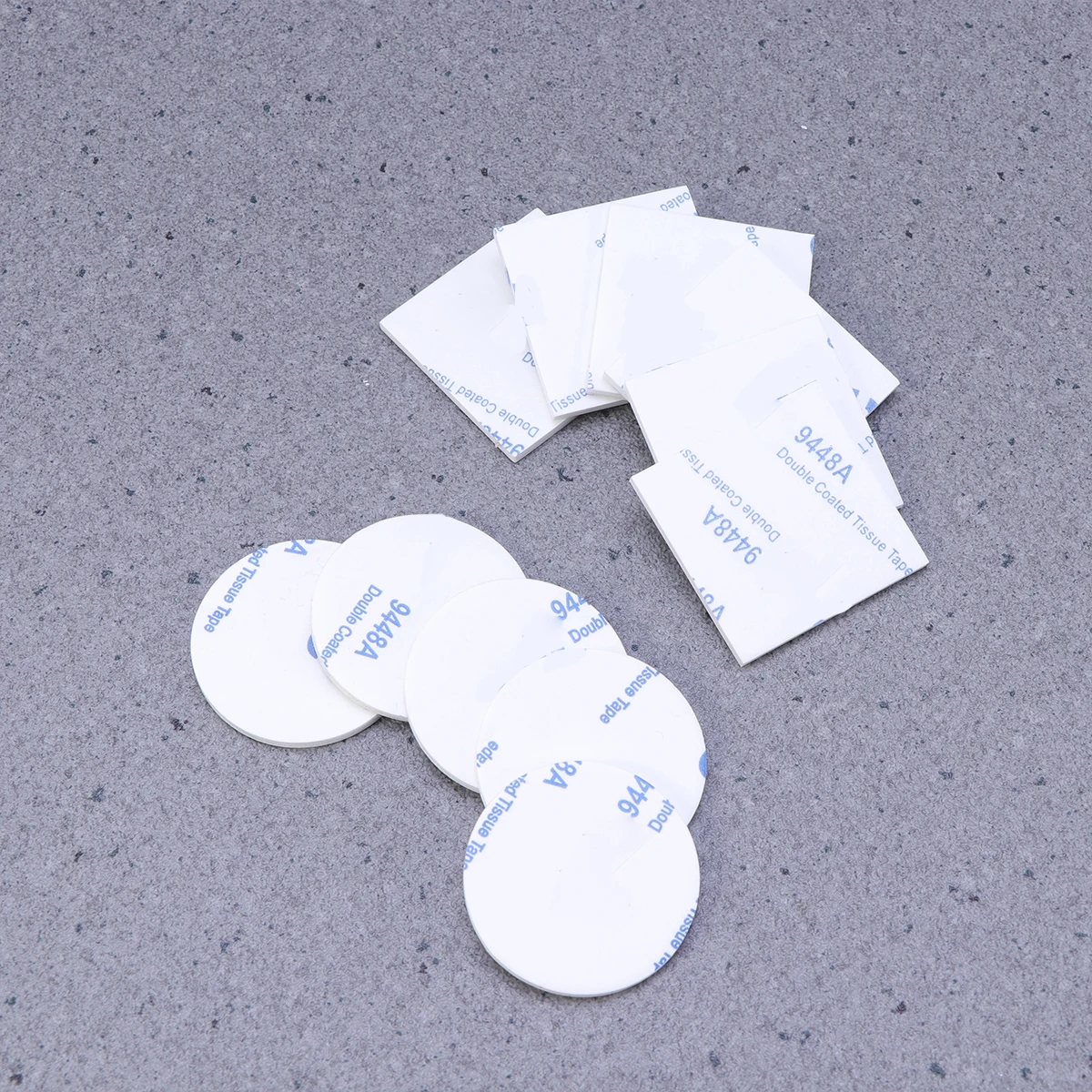 

56Pcs Eva Stickers Heavy Duty Adhesive Tape for Uneven Auto Electronics Appliances White
