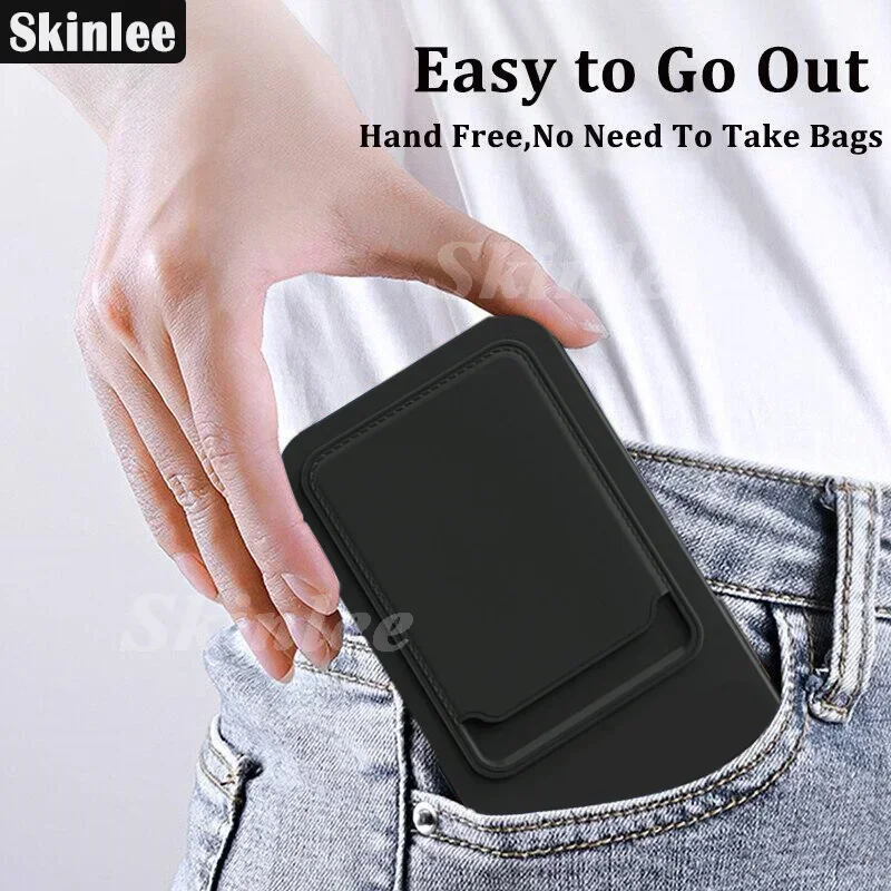 Skinlee Case For Motorola Edge 40 Neo 5G With Insertable Card Slot Wallet Silicone Soft Shell For 50 Pro G34 G04 G24 Phone Cover