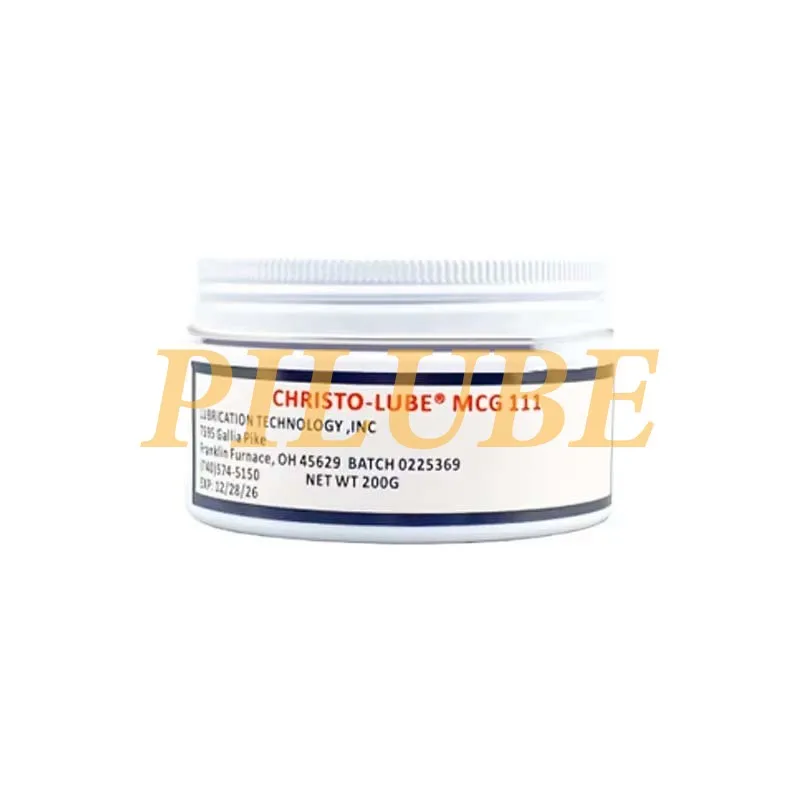 Christo-Lube MCG 111 PFPE PTFE Grease 200g Oxygen Service Compatible for O-Ring Valve Regulator Lubrication in Aerospace And Med