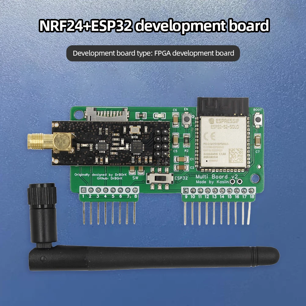 Dla Flipper Zero WiFi Multiboard Modification moduł NRF24 + ESP32 bezprzewodowa płyta rozwojowa projekt elektroniki