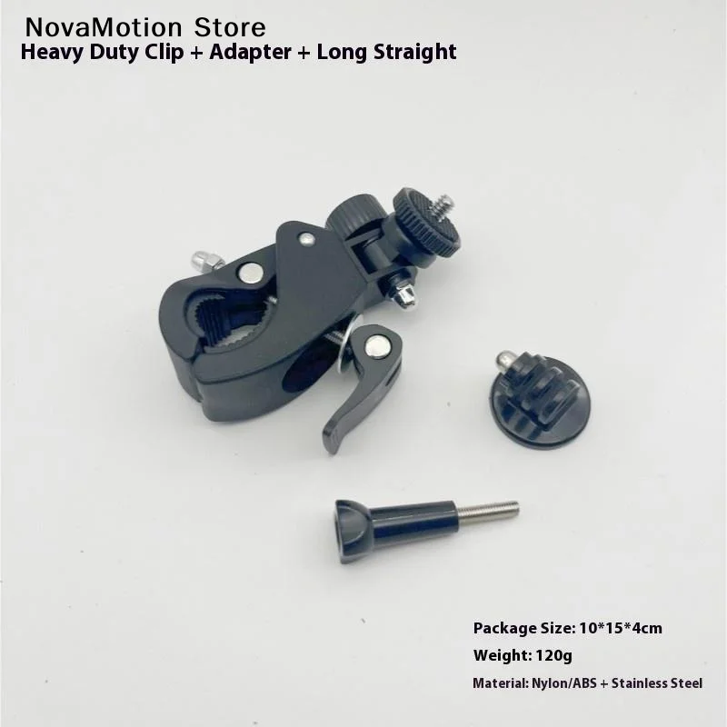 [NM]1 Set For Insta360 SJCAM Holder Action Camera Bicycle Motorcycle Handlebar Mount Bracket For 12 11 10 9 8 7 6 5[NM]