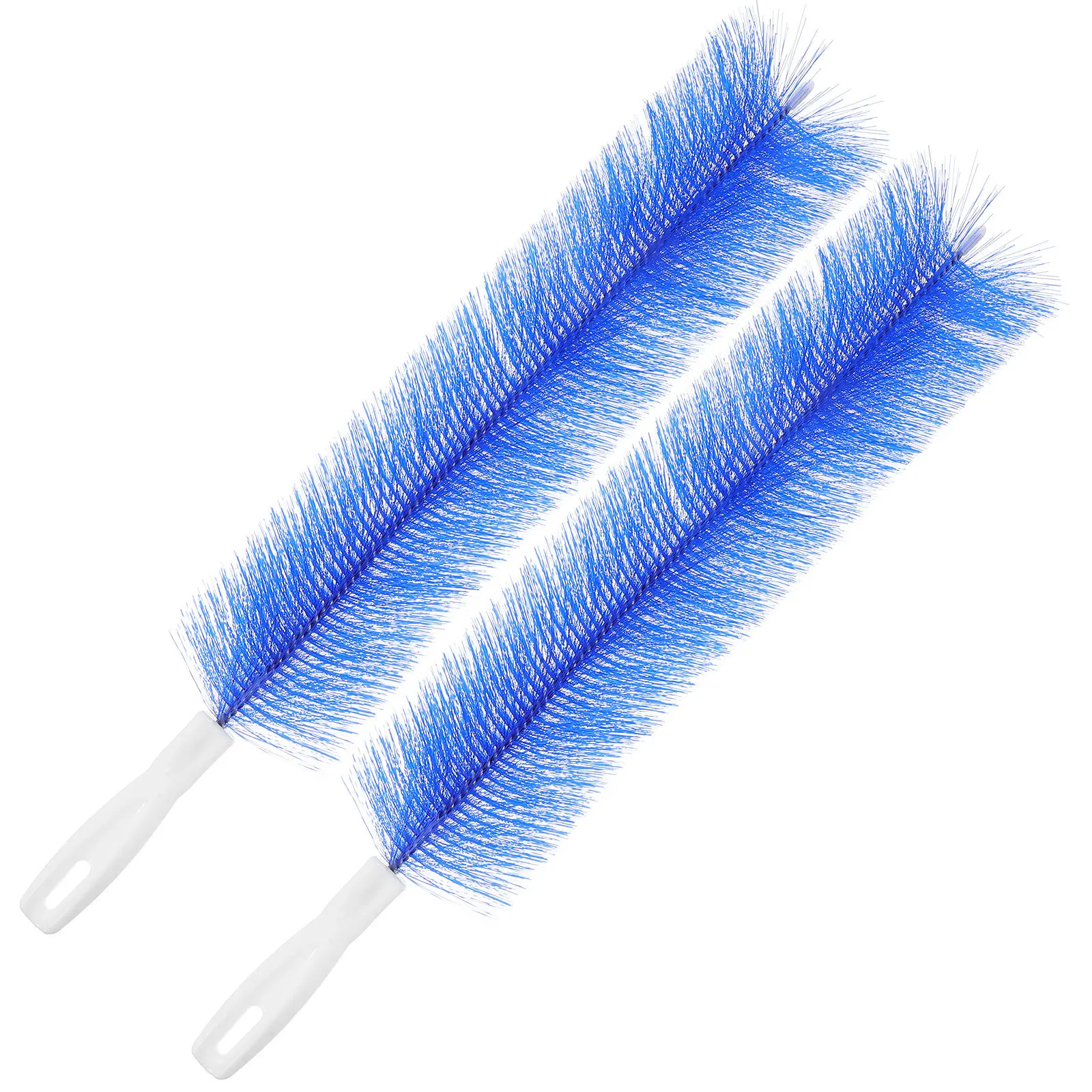 2Pcs Household Cleaning Brush Fan Cleaner Air Conditioner Vent Cleaner Portable Dust Brush for Appliances Blinds Car Ac Outlets