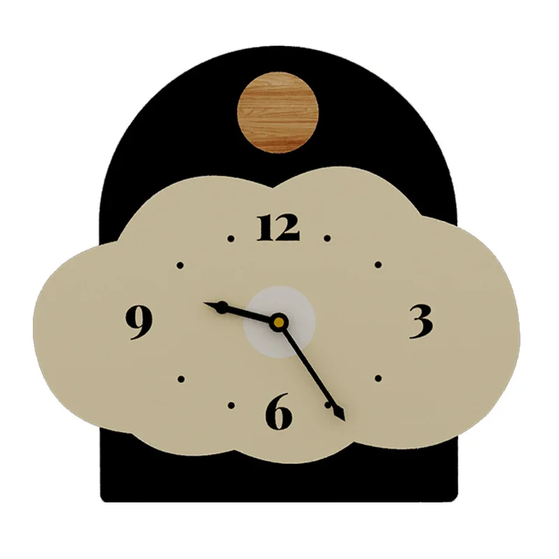 

Silent TV cabinet, bedroom tabletop ornament, clock pendulum, desktop large living room creativity