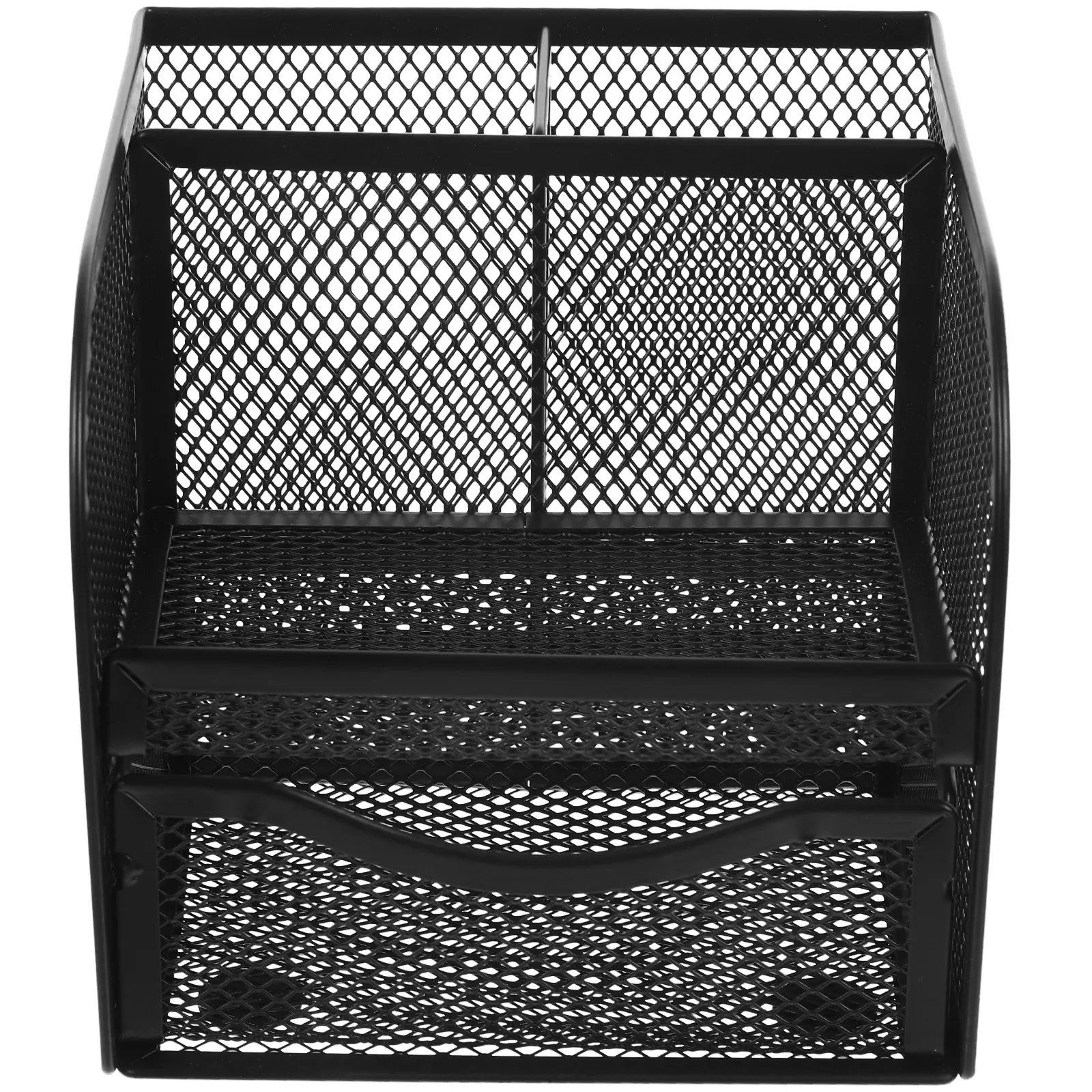 

Креативный металлический держатель для ручек, сетчатый настольный органайзер, прочный, вместительный, для хранения канцелярских принадлежностей и косметики, декор для дома и офиса